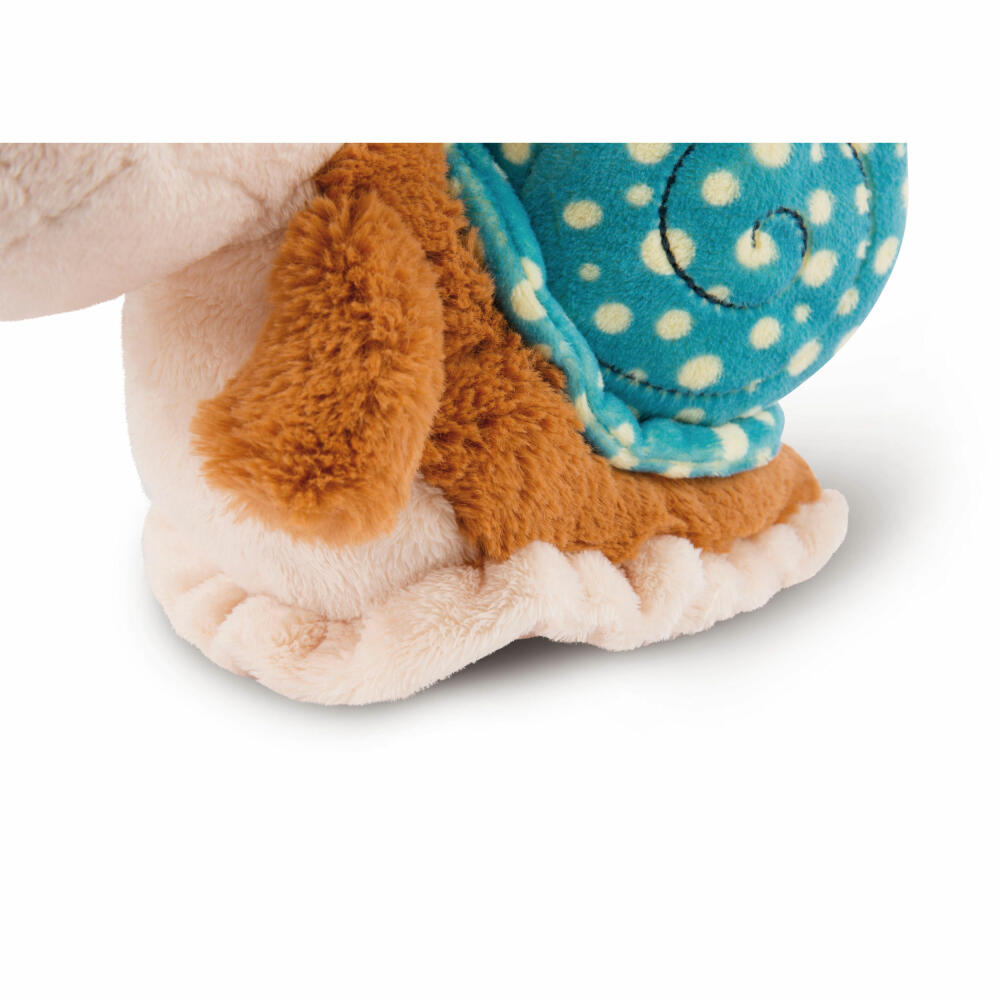 NICI Hello Spring Snail, Cuddly Toy, Plush Toy, Stuffed Toy, Plush / Polyester, Blue, 25 cm, 47945