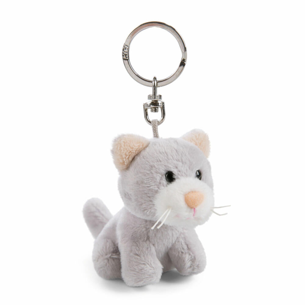NICI Message Friends Cat I love you! Keyring, Key Pendant, Lucky Charm, 6 cm, 48125