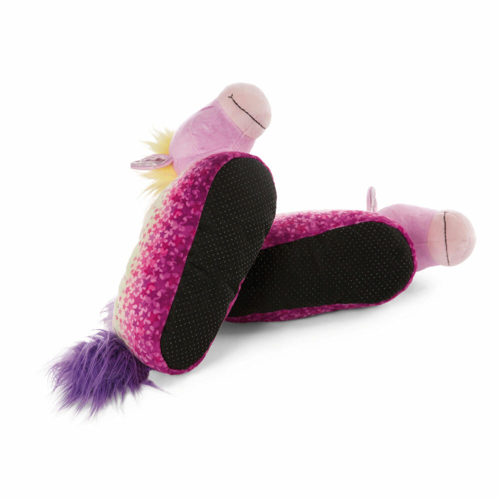 NICI Pony Stars Hausschuhe Candydust, figürlich, Gr. 34-37 M, Haus Schuhe, Pantoffeln, Plüsch, 47850