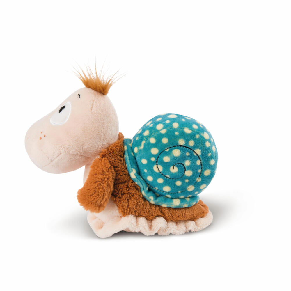 NICI Hello Spring Snail, Cuddly Toy, Plush Toy, Stuffed Toy, Plush / Polyester, Blue, 25 cm, 47945