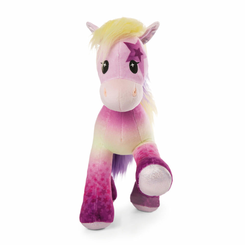 NICI Green Pony Stars Candydust, Standing, Cuddly Toy, Plush Toy, Stuffed Toy, Plush, 35 cm, 47848