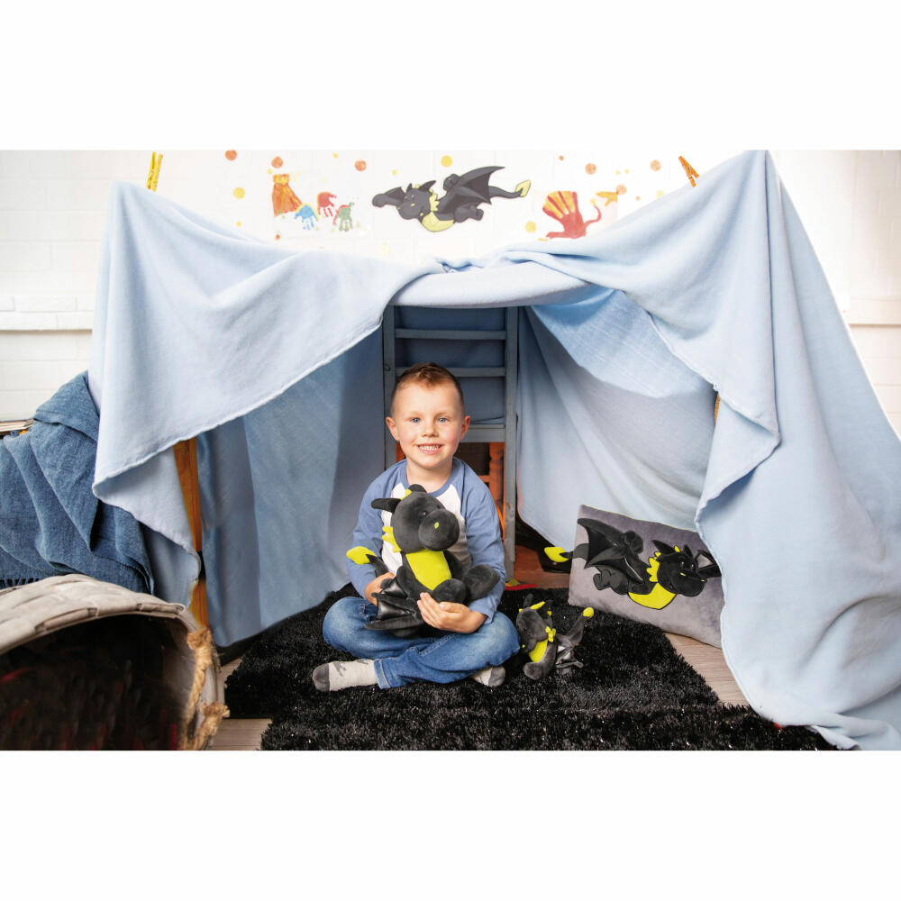 NICI Dragonia Drache Dragor Stehend Kuscheltier, Stofftier, Plüschtier, Plüsch / Polyester, 45 cm, 47995