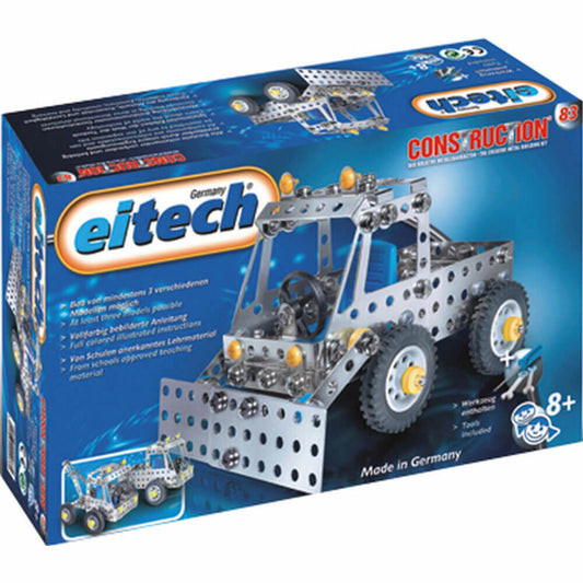eitech metal construction kit commercial vehicles, metal construction kit, construction toy, from 8 years, 00083