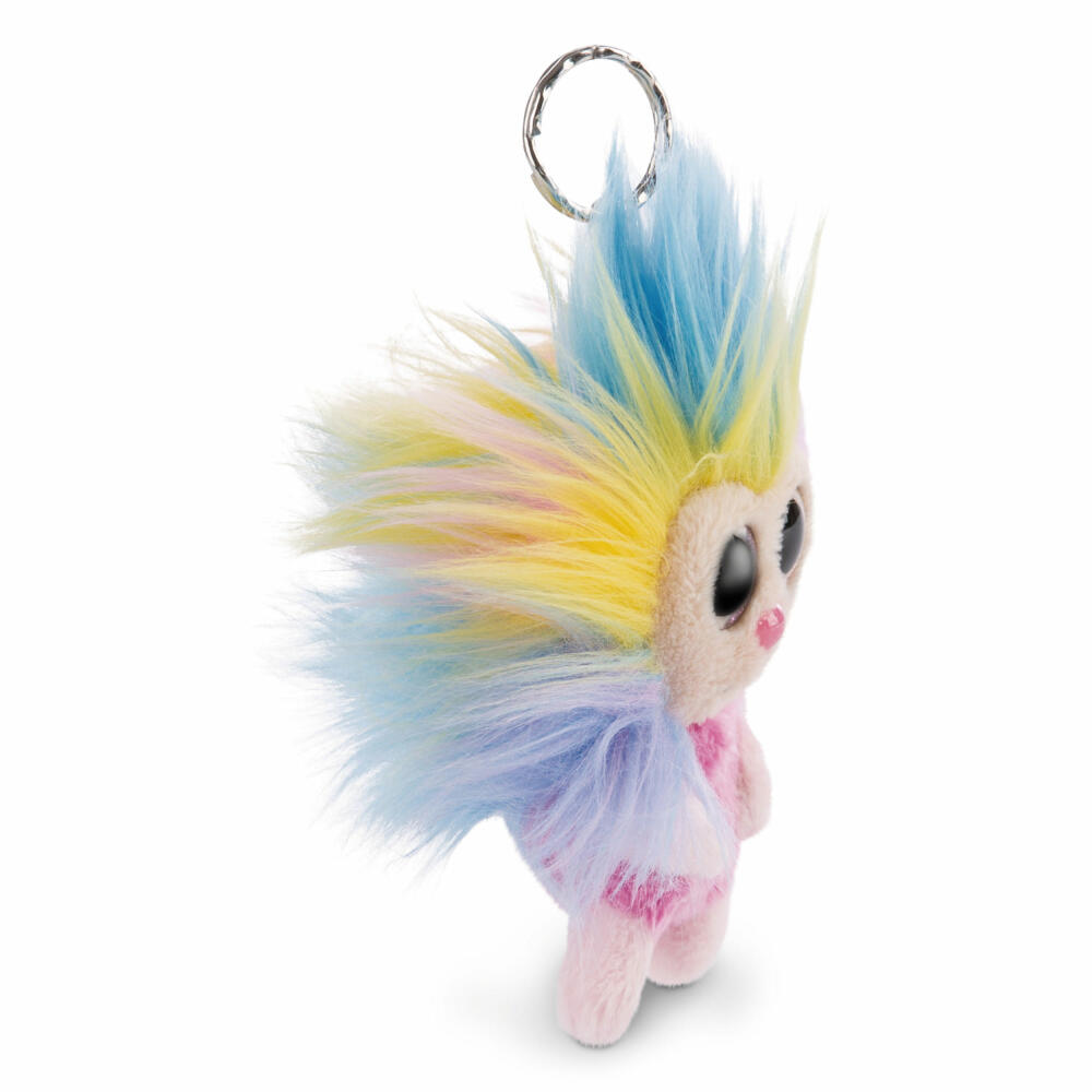 NICI Glubschis Shake ME Schlenker Fee Azizi Schlüsselanhänger, Schlüssel Anhänger, Glücksbringer, Rosa, 9 cm, 46890