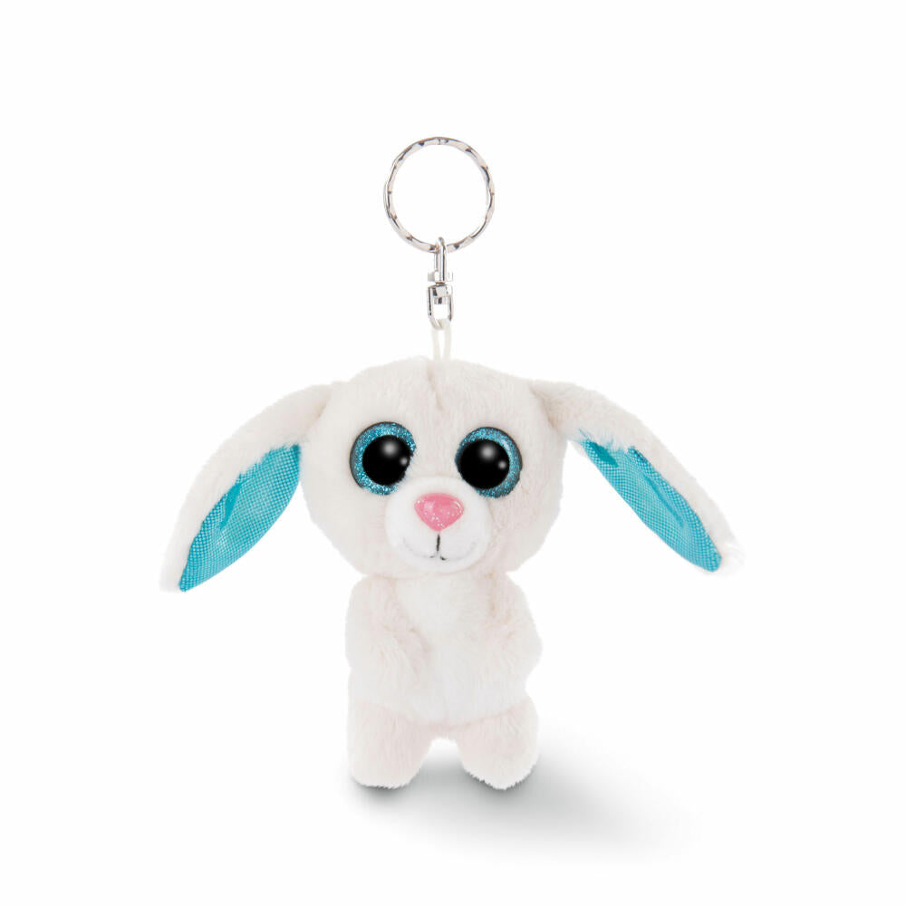 NICI Glubschis Schlüsselanhänger Hase Wolli-Dot, Schlenker, Schlüssel Anhänger, Plüsch, 9 cm, 46610