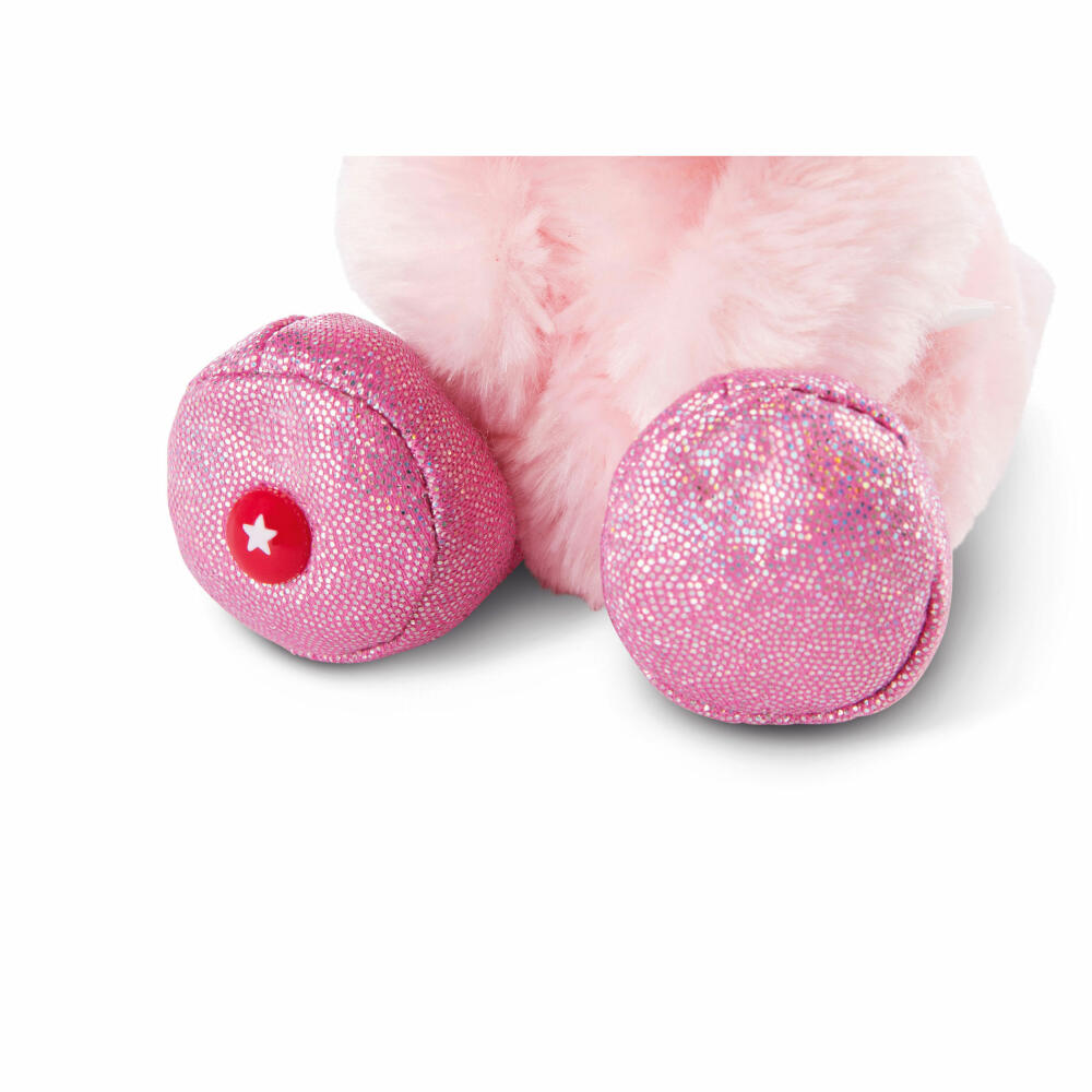 NICI Glubschis Schlenker Pig Zuzumi, Plush Toy, Cuddly Toy, Stuffed Toy, Plush / Polyester, 15 cm, 46629