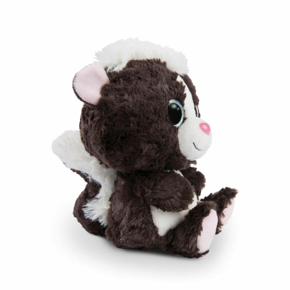 NICI Glubschis Plush Toy Skunk Suppi, Dangling, Plush, Polyester, Black, 25 cm, 45570