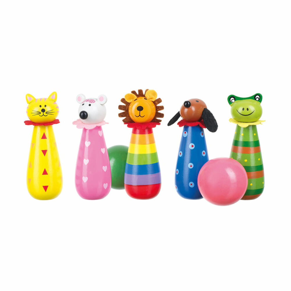 NICI Skittles Game Animals, Skittles, Toy, Orange Tree Toys, Game, Wood, Colorful, 46024