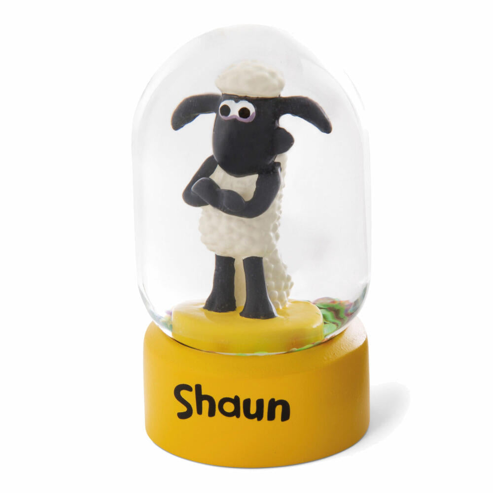 NICI Shaun das Schaf Schüttelkugel, Schneekugel, Schüttel Kugel, Dekoration, H 7 cm, 45807