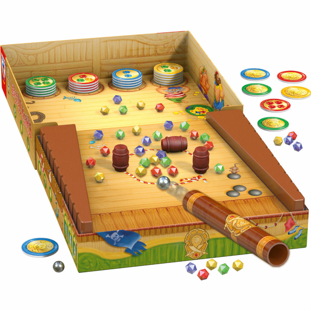 Schmidt Spiele Käptn Kuller, Kinderspiele, Kinderspiel, Kinder Spiel, Kegelspiel, 40611