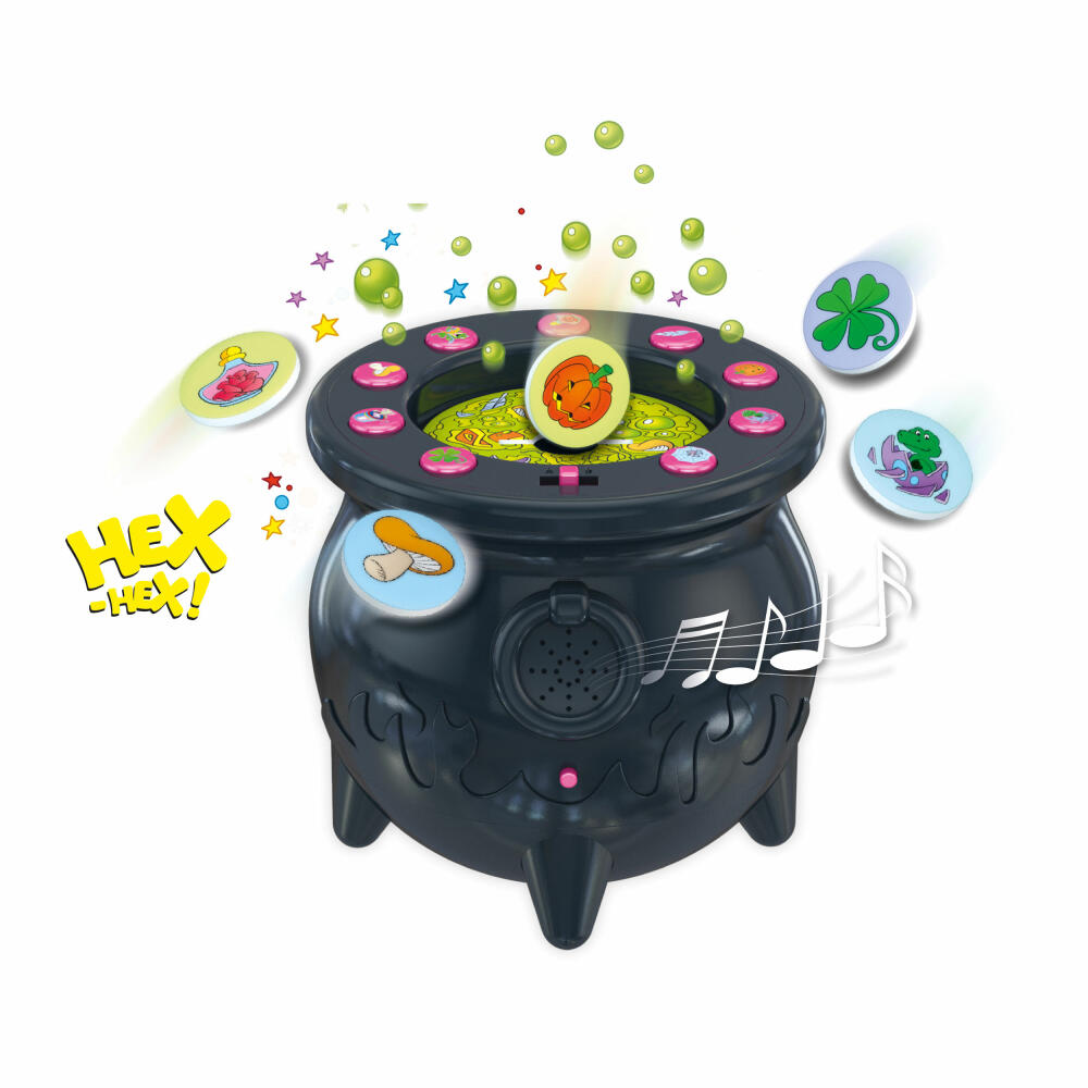 Schmidt Spiele Bibi Blocksberg The Bubbling Cauldron, Children's Game, Game, 2 to 4 Players, 40581