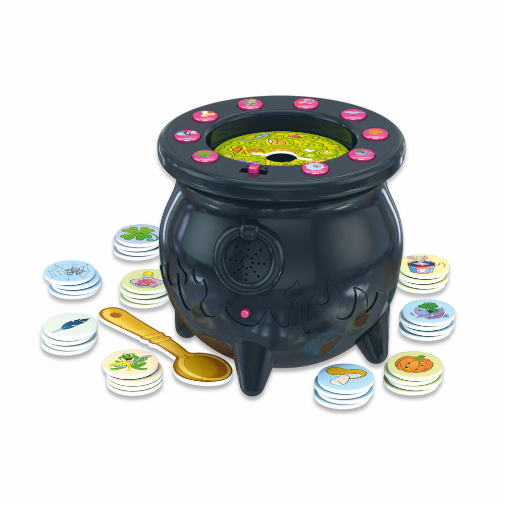 Schmidt Spiele Bibi Blocksberg The Bubbling Cauldron, Children's Game, Game, 2 to 4 Players, 40581