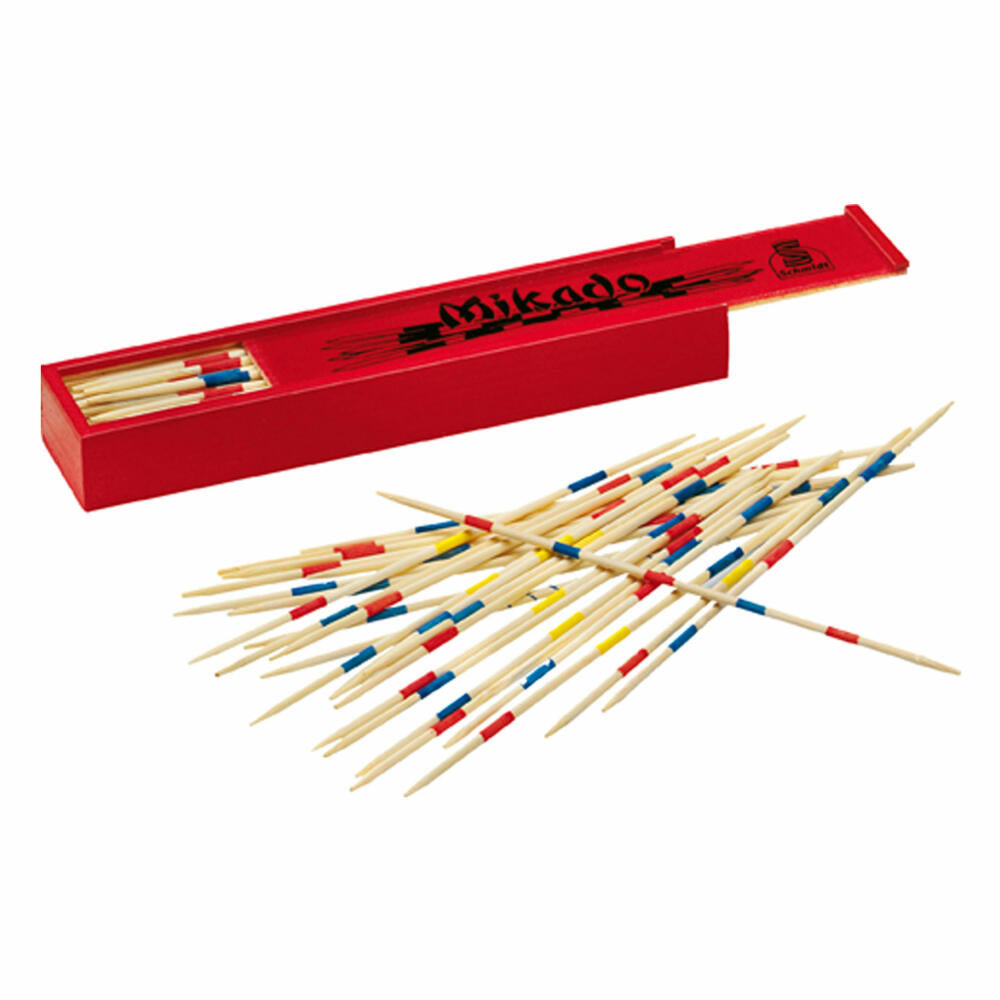 Schmidt Spiele Mikado, children's game, board game, stick game, 1 player, wood, 40425