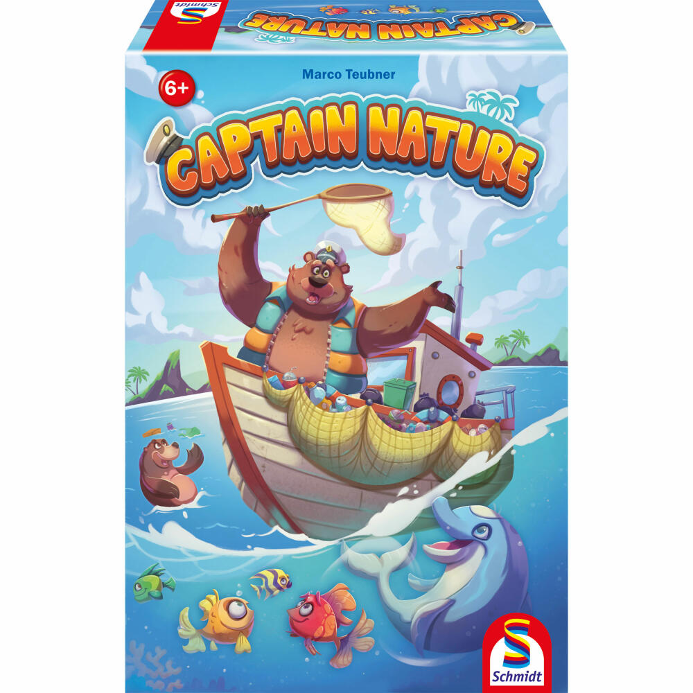 Schmidt Spiele Captain Nature, Kooperatives Kinderspiel, Familienspiel, Kinder Spiel, ab 6 Jahre, 40639