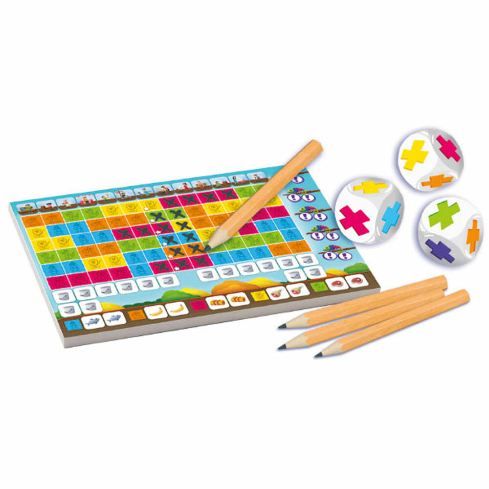Schmidt Spiele Noch mal! Kids, children's games, children's game, dice game, family game, 40610