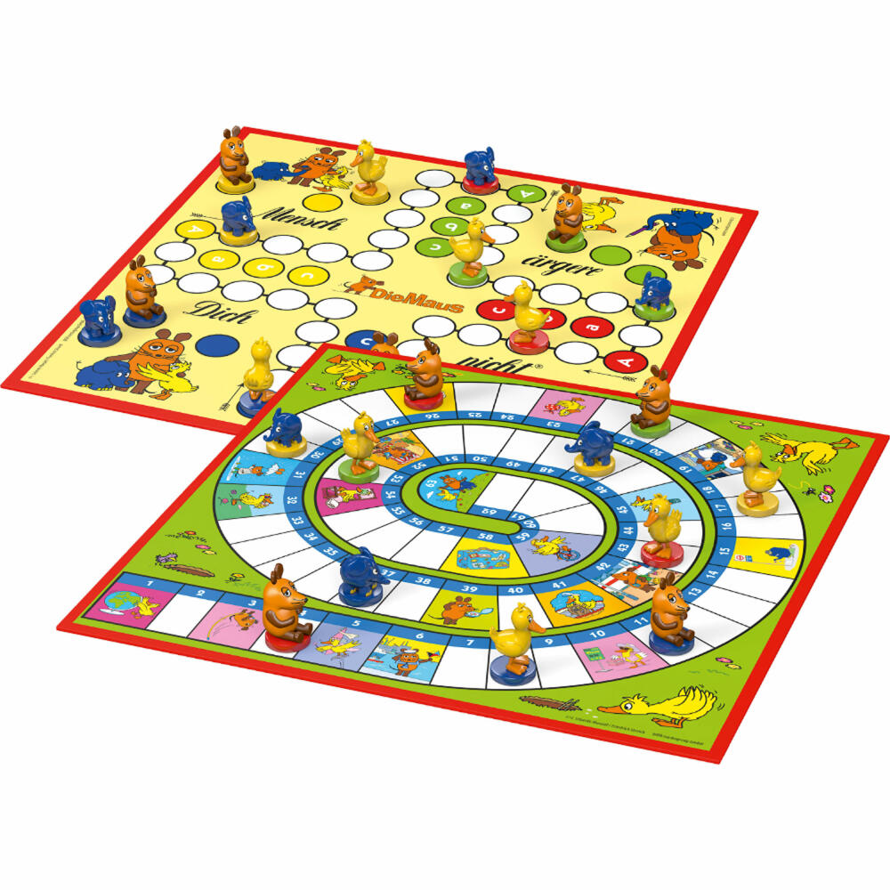 Schmidt Spiele Die Maus Spielesammlung, Kinderspiele, Spiele Sammlung, Kinder, 40598