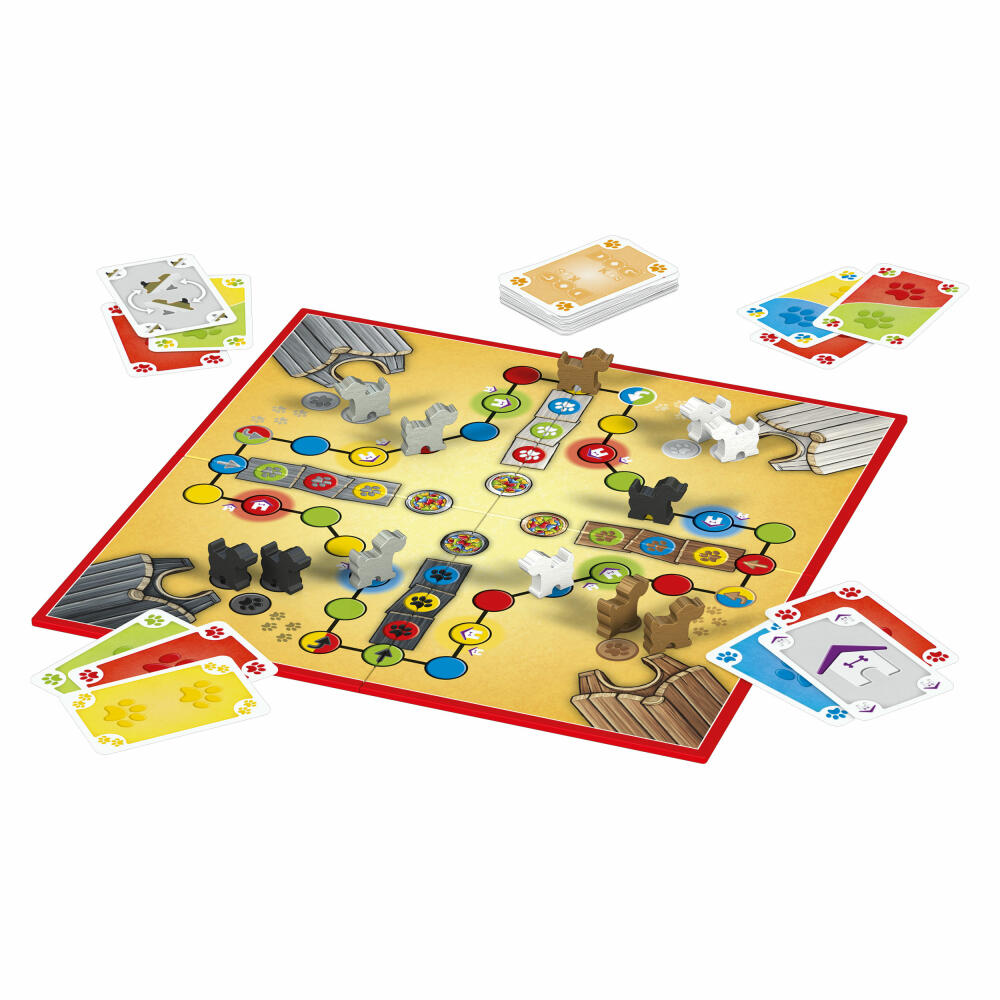 Schmidt Spiele DOG Kids, board game, children's game, parlor game, game, 2 to 4 players, 40554