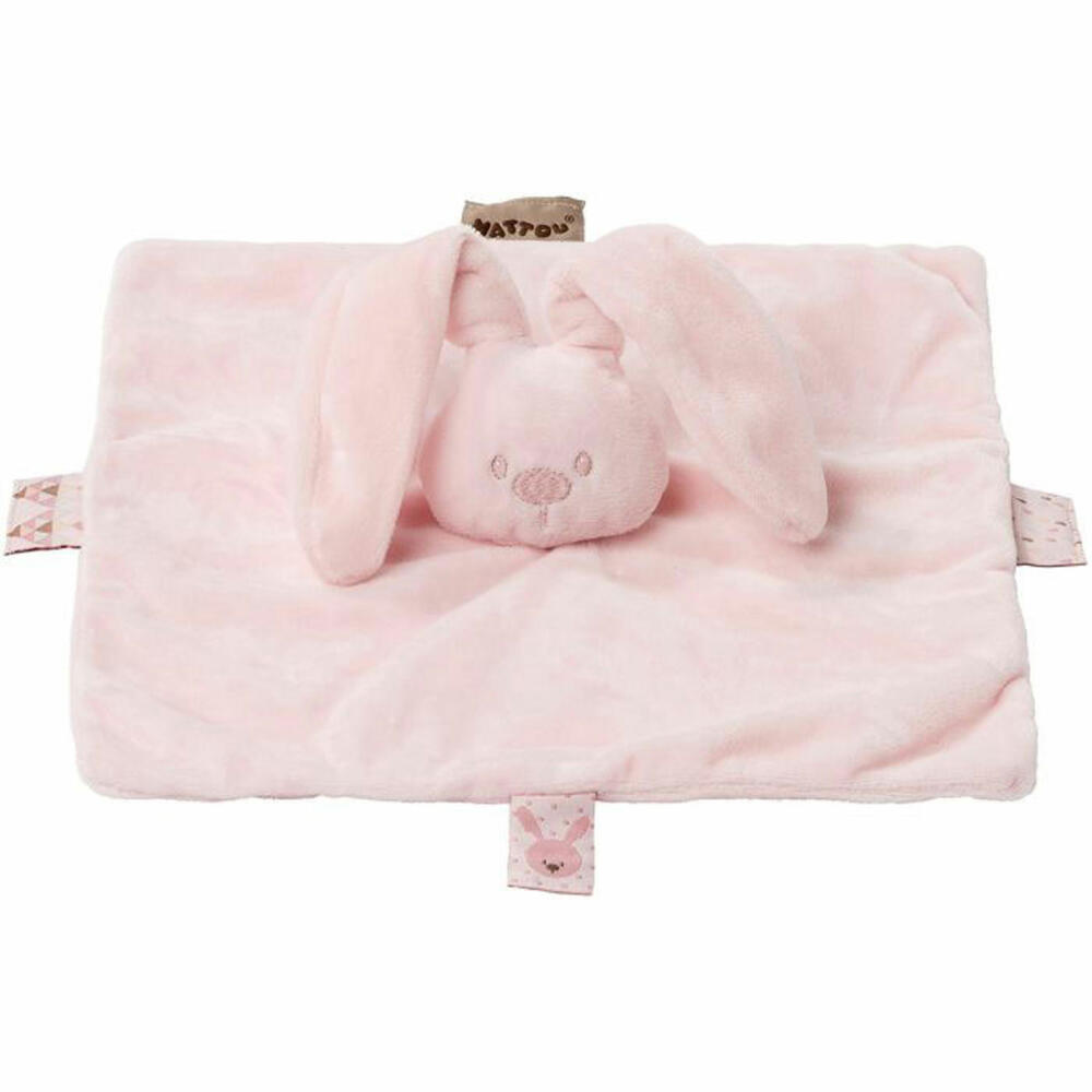 Lapidou cuddly blanket, pink, approx. 27 x 36 cm