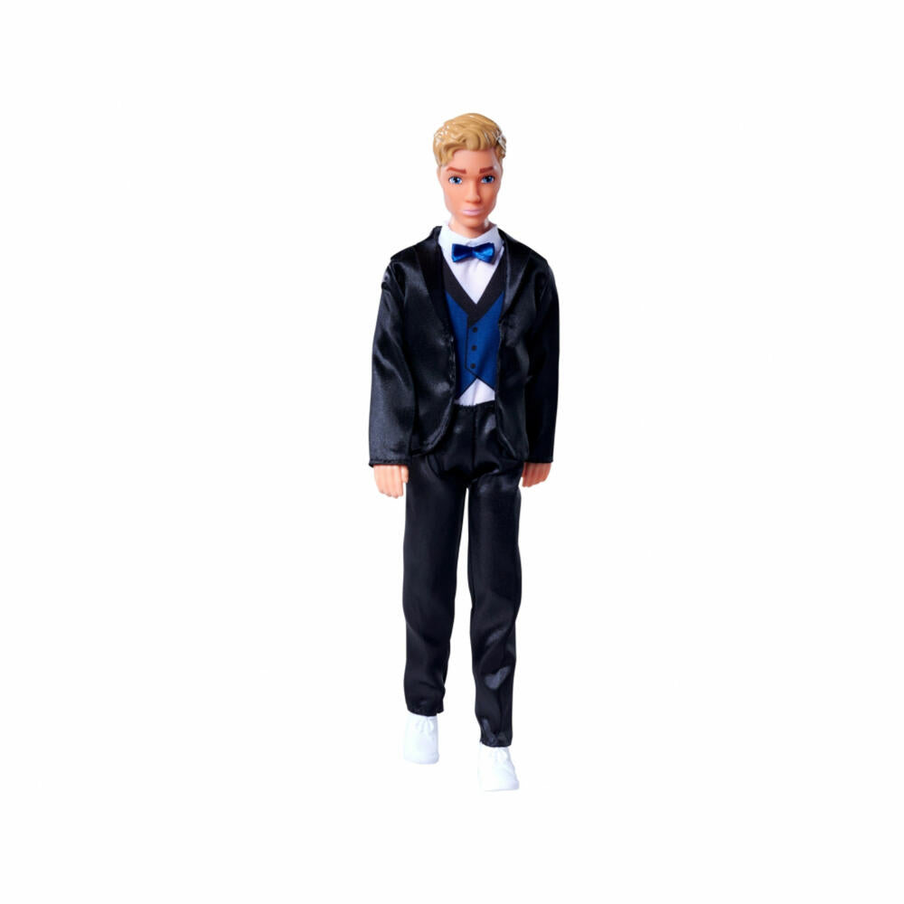 Simba Steffi LOVE Kevin Charming, Puppe, Modepuppe, Ankleidepuppe, Schwarzer Anzug, 105733629