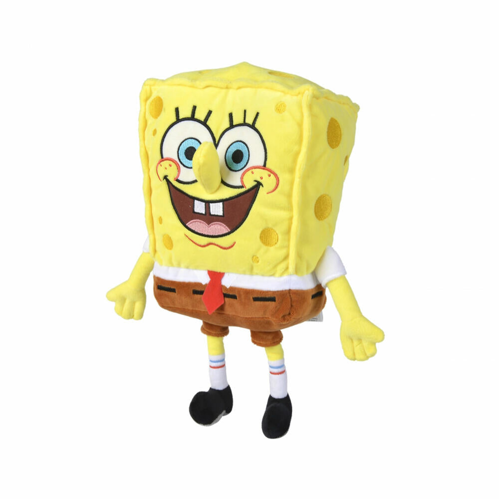Simba Plüsch Spongebob, Plüschfigur, Kuscheltier, Stofftier, Stoffigur, Plüschtier, 35 cm, 109491000