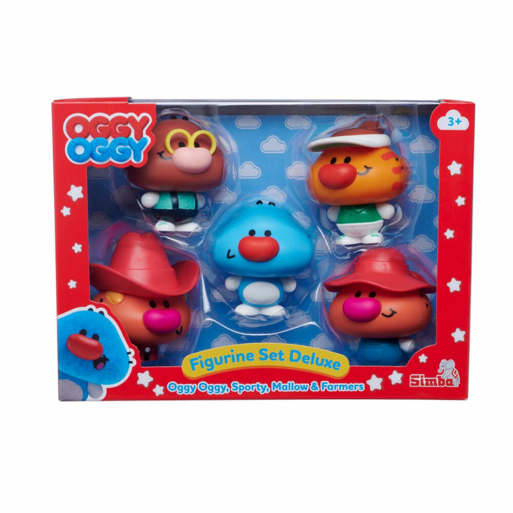 Simba OGGY OGGY Figure Set Deluxe, 5 pcs., Play Figures, Figures, Play Figure, Toys, 109356134