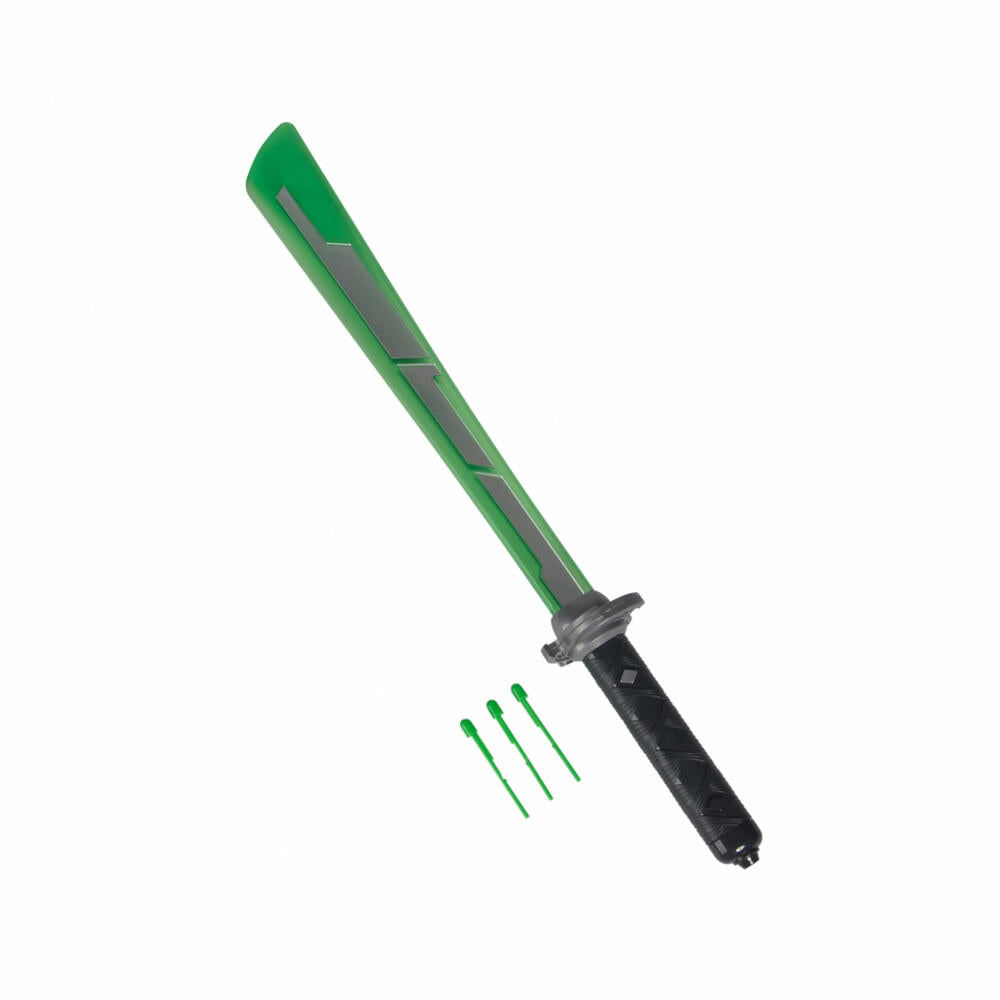 Simba Next Ninja Sword, Lightsaber, Toy Sword, with Shooting Function, Green, 108042237