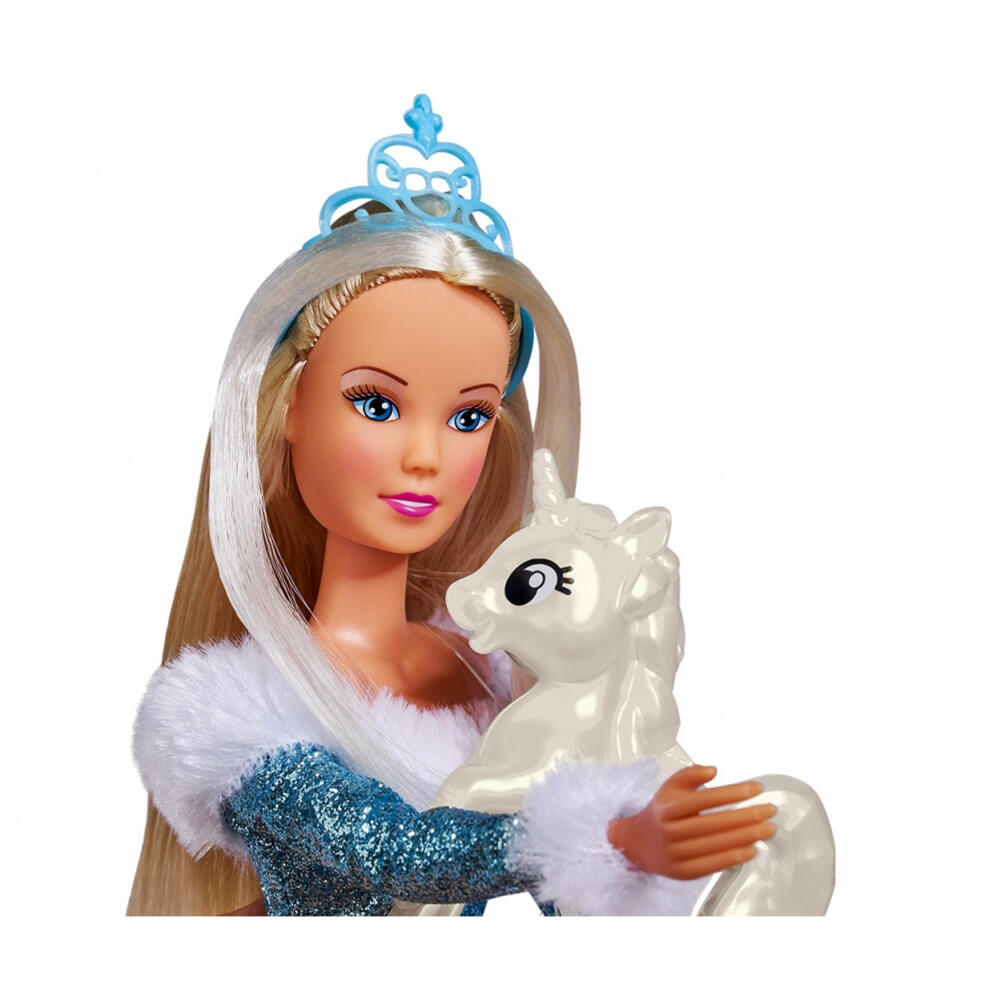 Simba Steffi LOVE Ice Skating, Puppe, Modepuppe, Ankleidepuppe, Winterprinzessin, 105733631