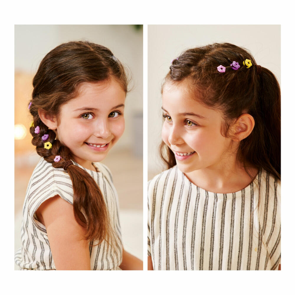 Simba Steffi LOVE Flower Hair, Puppe, Modepuppe, Ankleidepuppe, mit langem Haar, 105733640