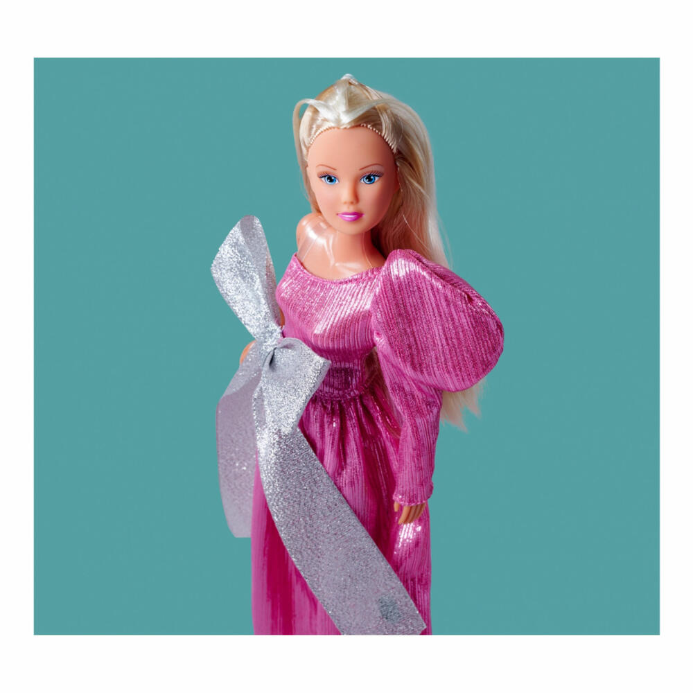 Simba Steffi LOVE Bow Mazing, Puppe, Modepuppe, Ankleidepuppe, mit Kleid, 105733639