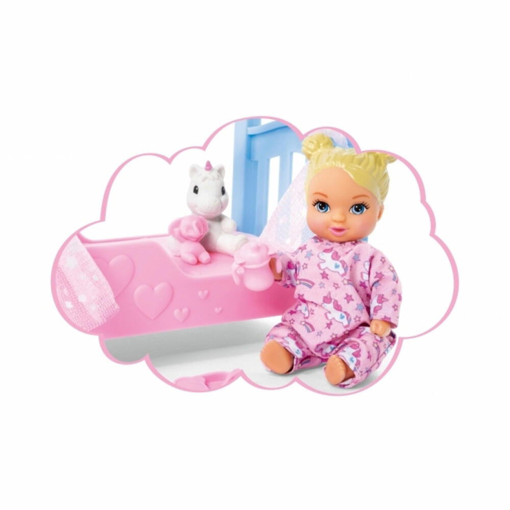 Simba Steffi LOVE Sweet Dreams, Doll, Fashion Doll, Dressing Doll, Cot, 105733521