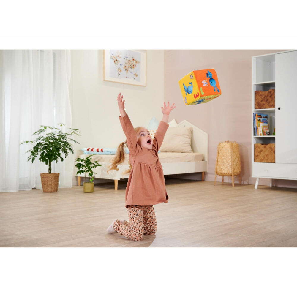 Simba KiKANiNCHEN activity cube, game cube, cube, rattle, grasping toy, 109463055