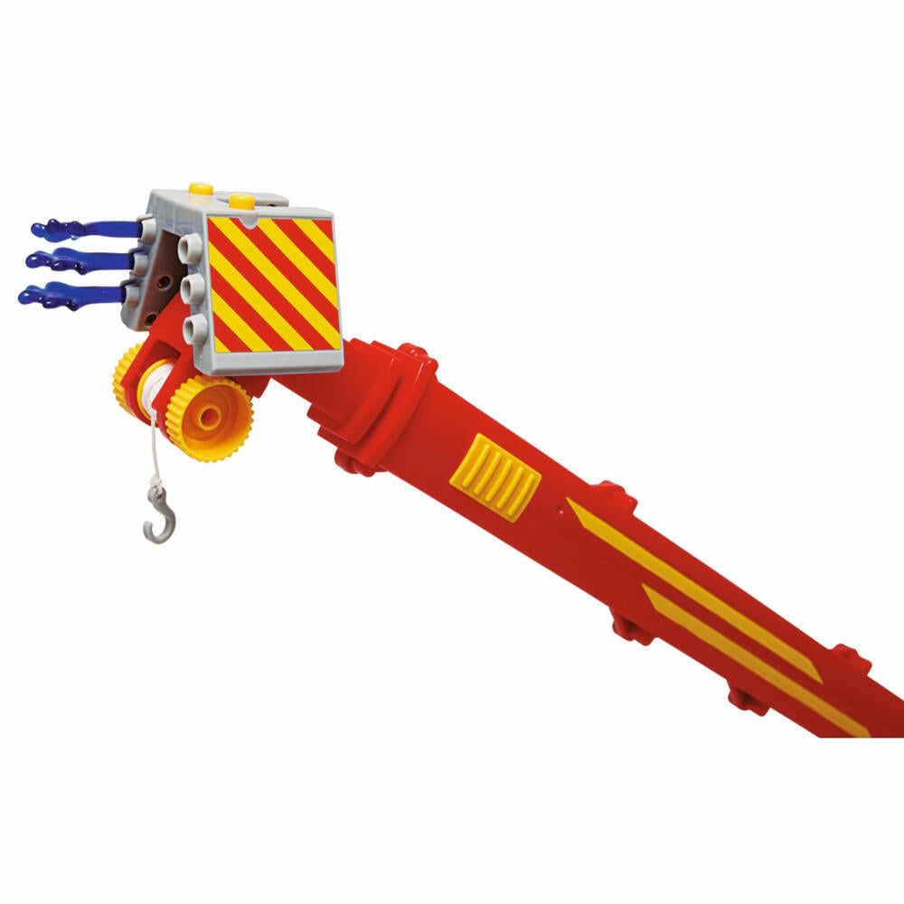 Simba Sam Rescue Crane 2-in-1, Emergency Vehicle, Fire Engine, Fire Department Car, Toy, 109252517