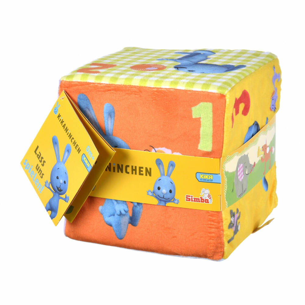 Simba KiKANiNCHEN activity cube, game cube, cube, rattle, grasping toy, 109463055