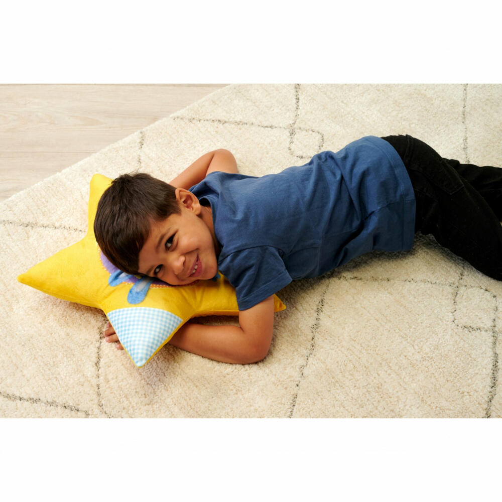 Simba KiKANiNCHEN Plush Star Pillow, Pillow, Cuddly Pillow, Decorative Pillow, Pillow, 109461018
