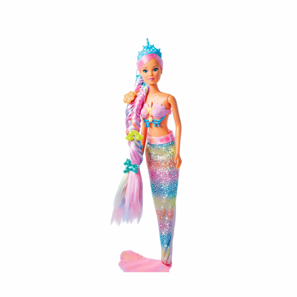 Simba Steffi LOVE Rainbow Mermaid, Puppe, Modepuppe, Ankleidepuppe, Meerjungfrau, 105733610