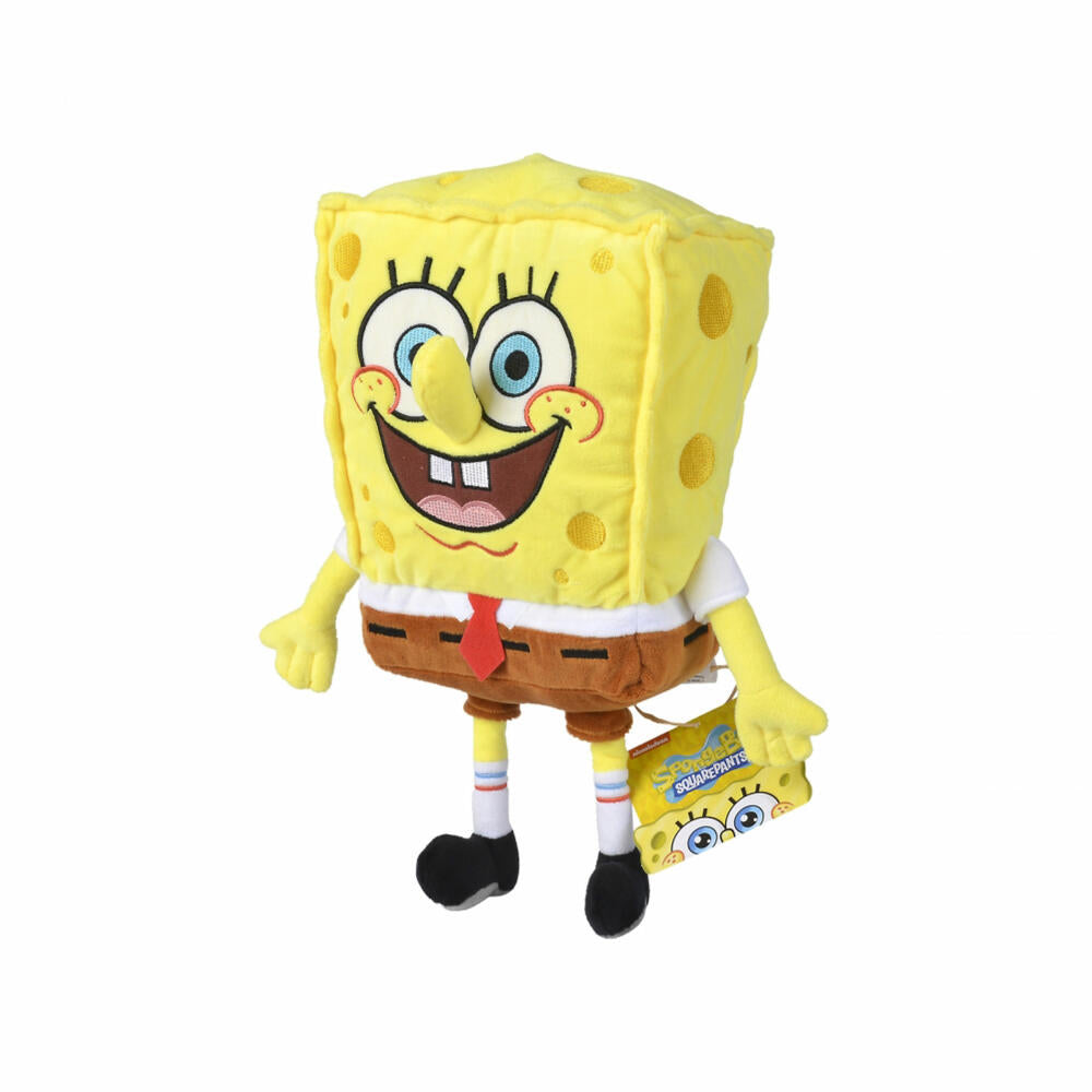 Simba Plüsch Spongebob, Plüschfigur, Kuscheltier, Stofftier, Stoffigur, Plüschtier, 35 cm, 109491000