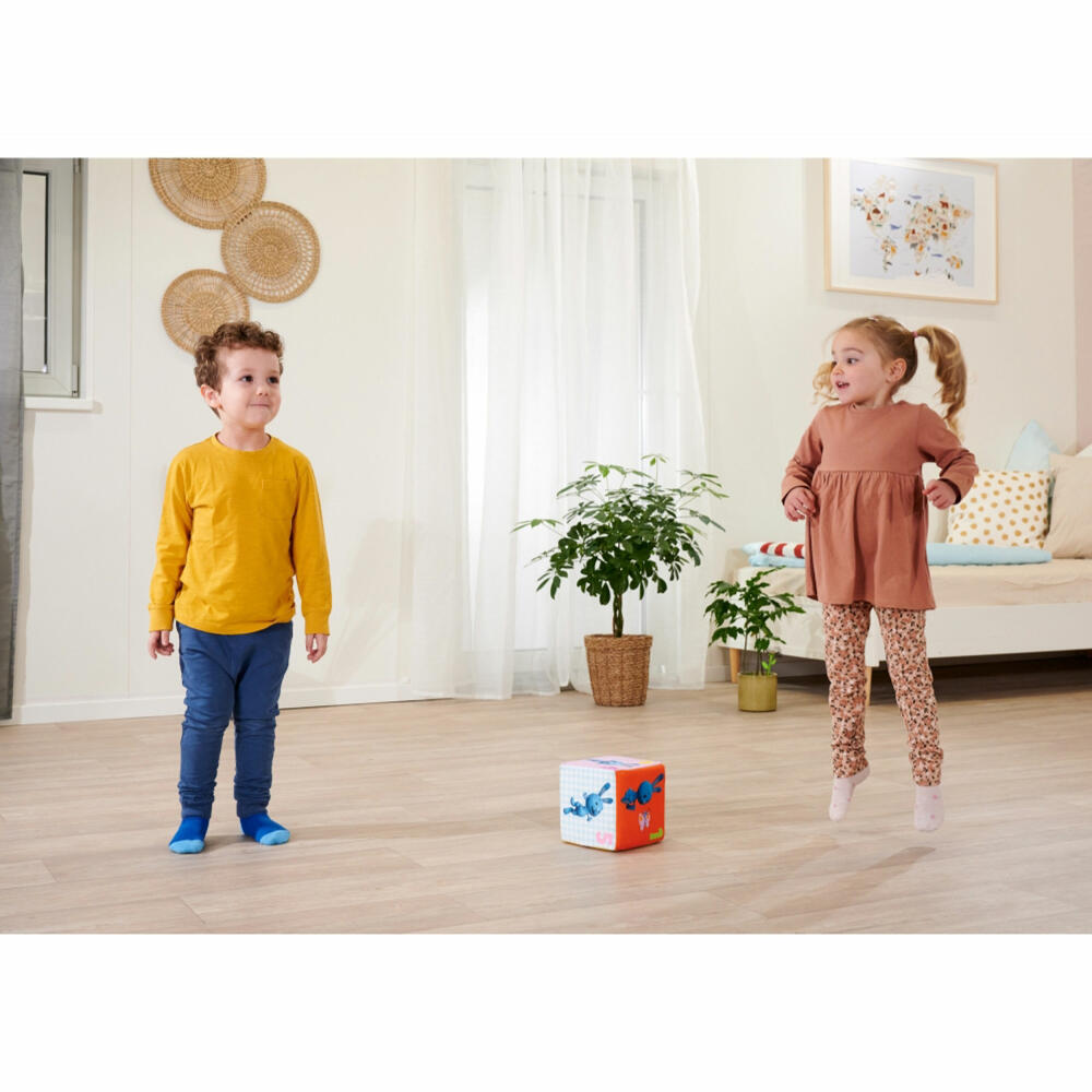 Simba KiKANiNCHEN activity cube, game cube, cube, rattle, grasping toy, 109463055