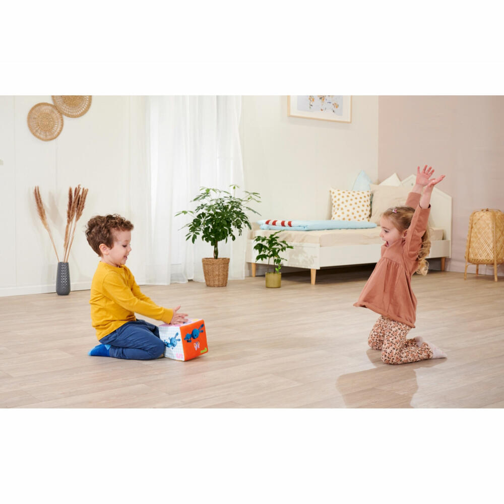 Simba KiKANiNCHEN activity cube, game cube, cube, rattle, grasping toy, 109463055