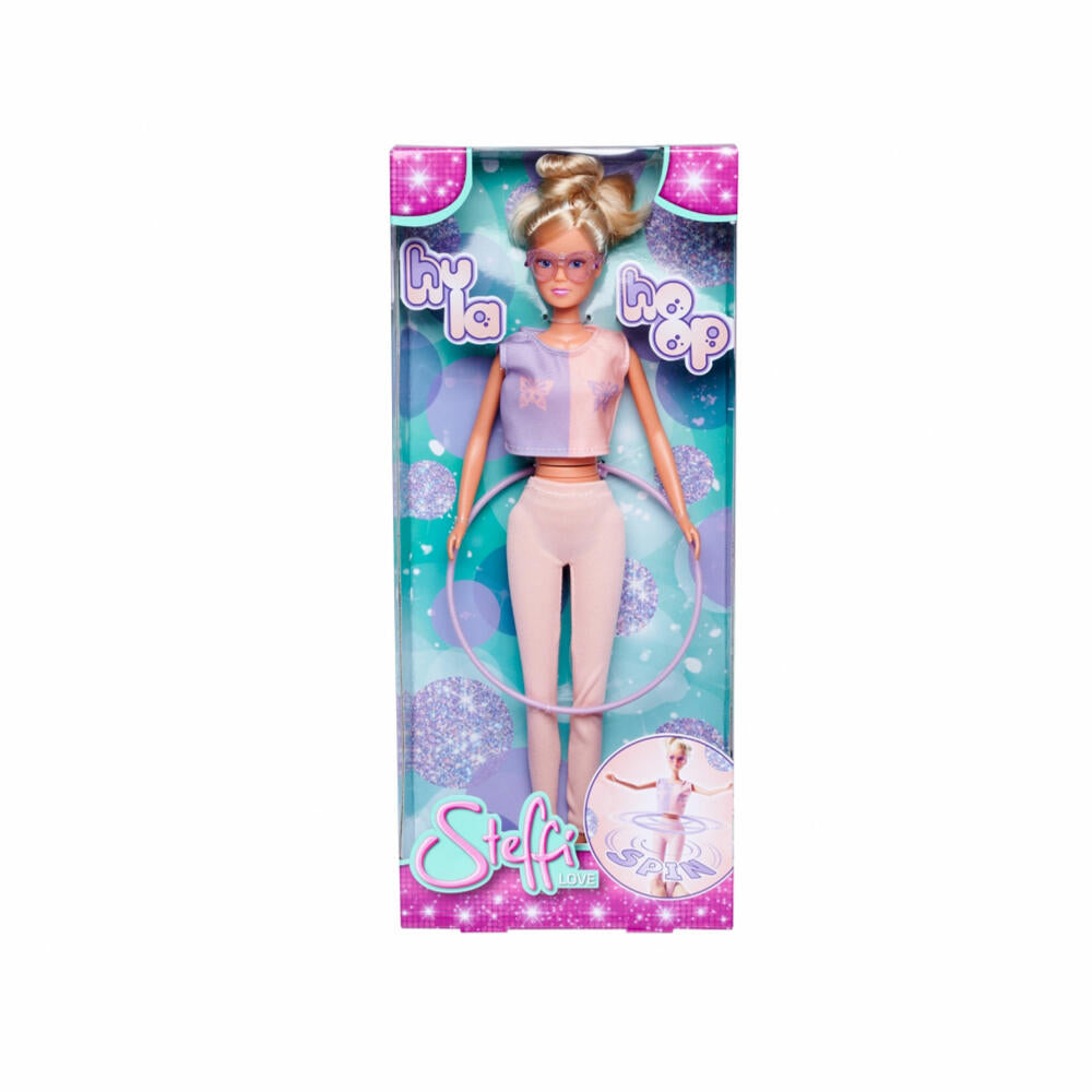 Simba Steffi LOVE Hula Hoop, Doll, Fashion Doll, Dressing Doll, Sports Outfit, 105733619