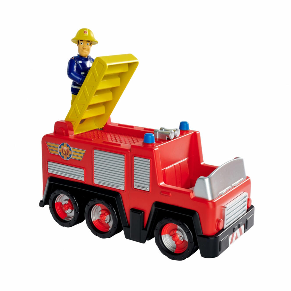 Simba Sam Junior Jupiter with Fireman Sam Figure, Toy Car, Fire Engine, Toy, 109252505