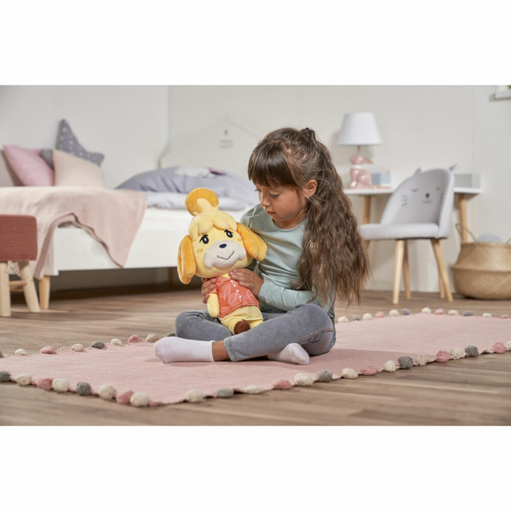 Simba Animal Crossing Melinda, plush figure, plush toy, cuddly toy, stuffed toy, 40 cm, 109231006