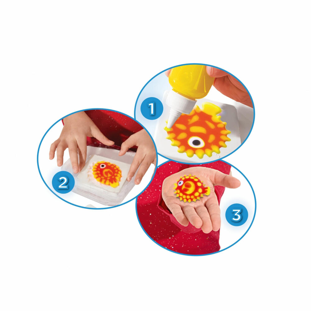 Simba Aqua Gelz refill set, color gel, creative set, 3D figure, water gel figures, 106322567