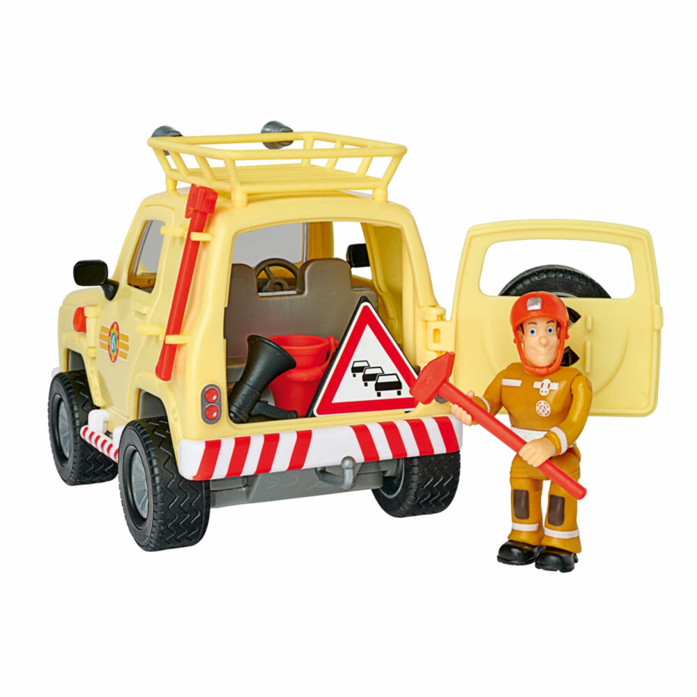 Simba Fireman Sam 4x4 off-road vehicle with figure, toy car, toy car, 109252511