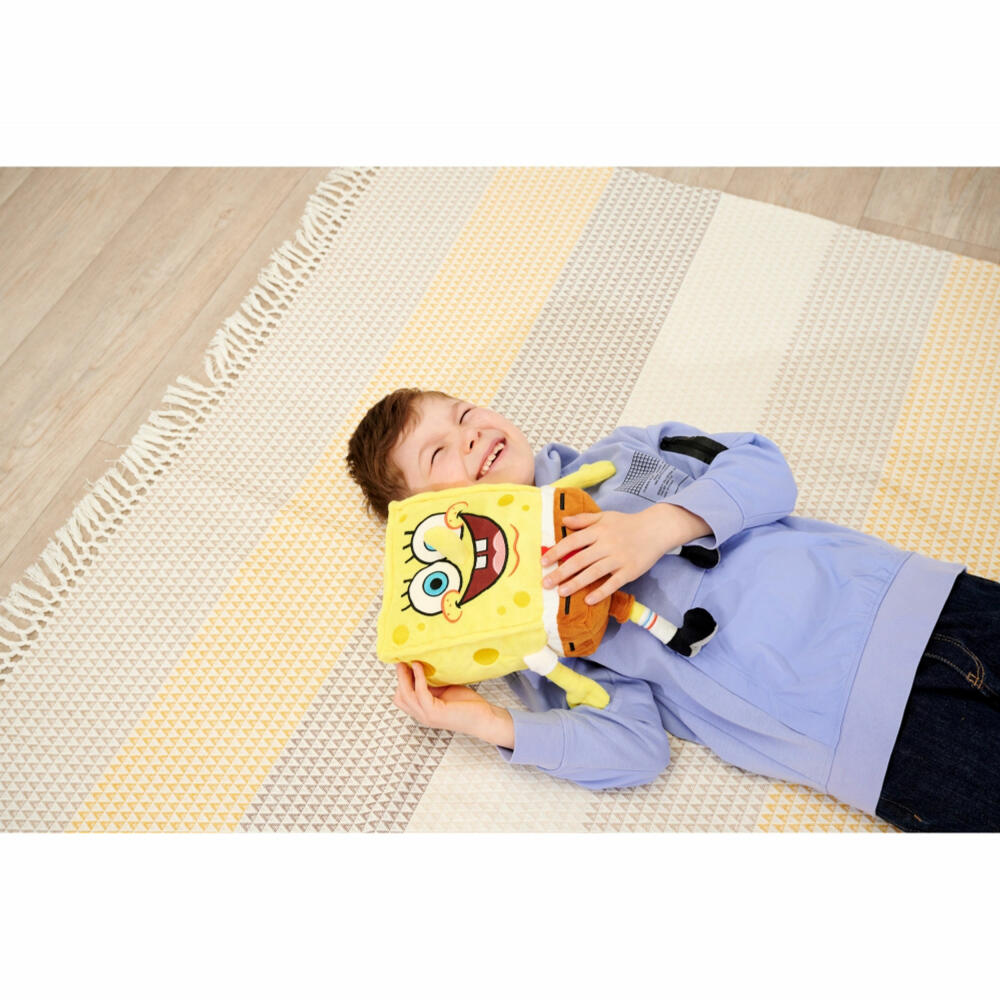 Simba Plüsch Spongebob, Plüschfigur, Kuscheltier, Stofftier, Stoffigur, Plüschtier, 35 cm, 109491000