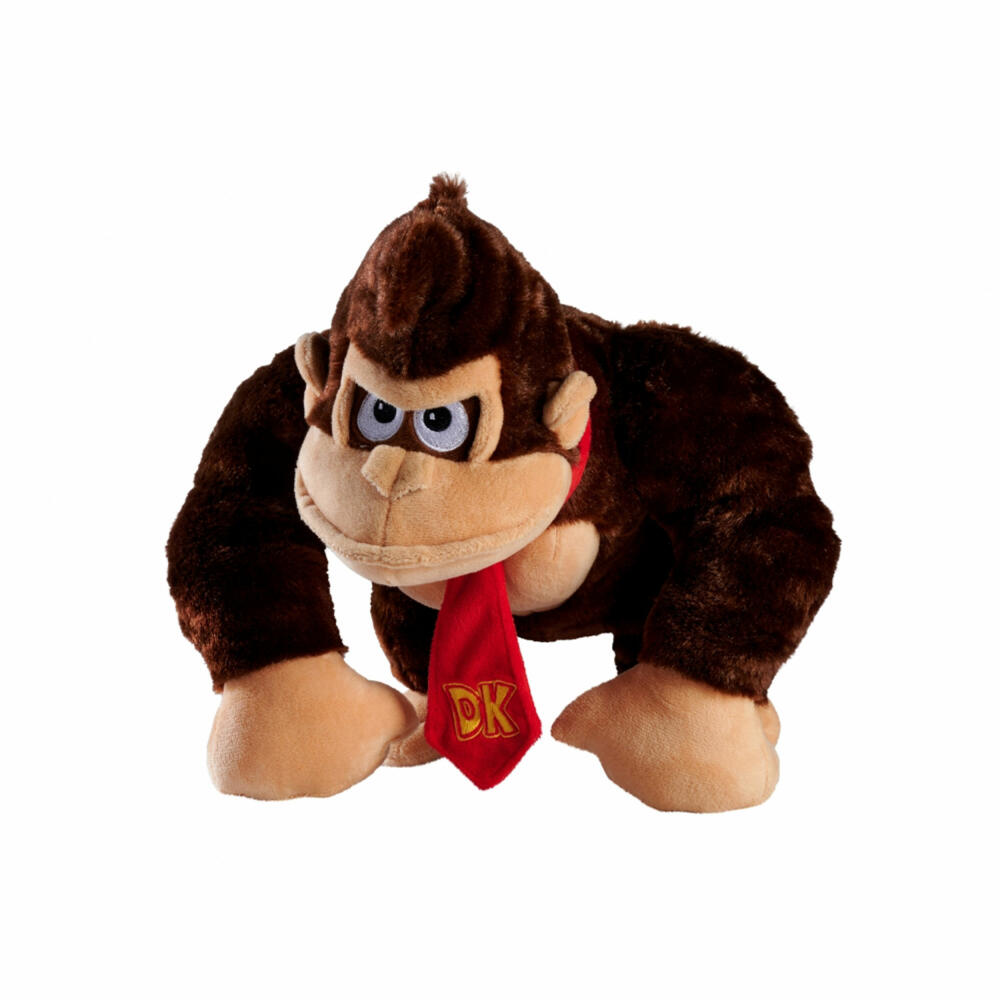 Simba Super Mario Donkey Kong Plush, Plush Figure, Cuddly Toy, Stuffed Toy, Fabric Figure, Plush Toy, 27 cm, 109231531