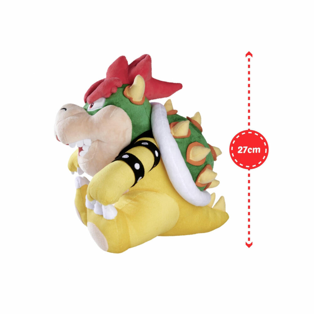 Simba Super Mario Bowser Plush, Plush Figure, Cuddly Toy, Stuffed Toy, Fabric Figure, Plush Toy, 27 cm, 109231532