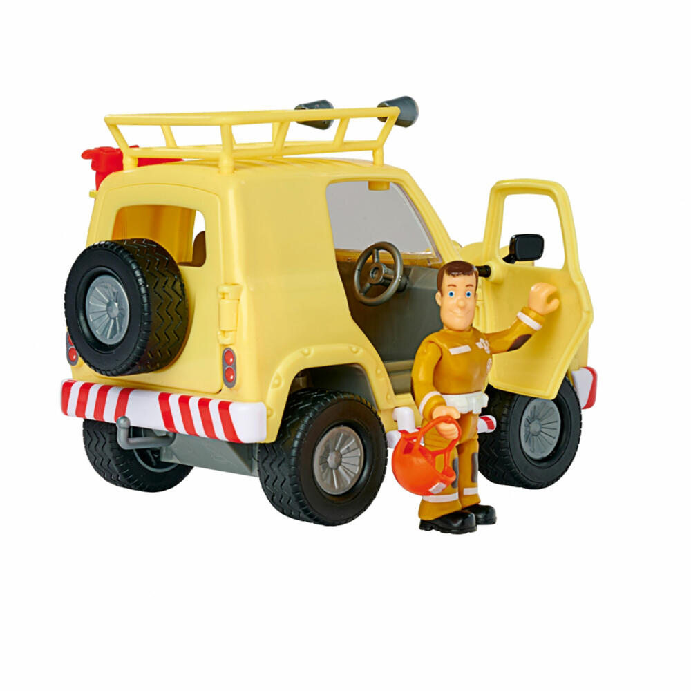 Simba Fireman Sam 4x4 off-road vehicle with figure, toy car, toy car, 109252511
