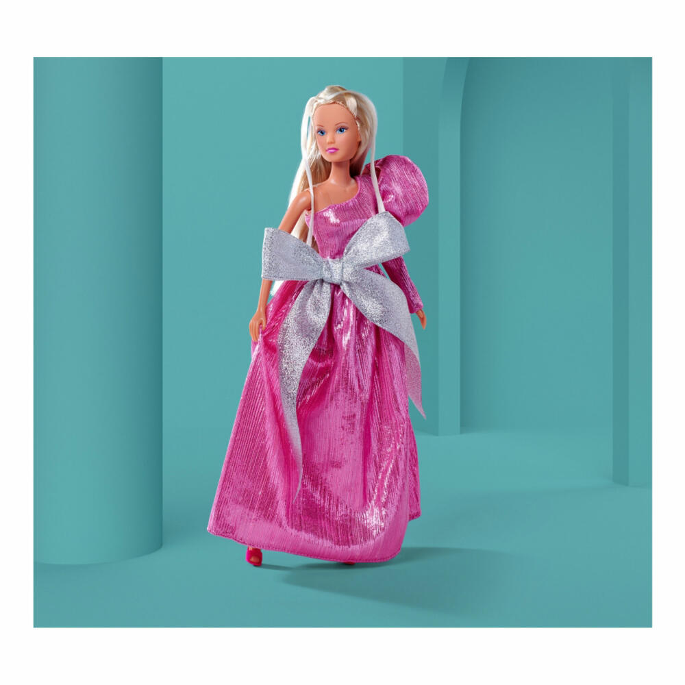 Simba Steffi LOVE Bow Mazing, Puppe, Modepuppe, Ankleidepuppe, mit Kleid, 105733639