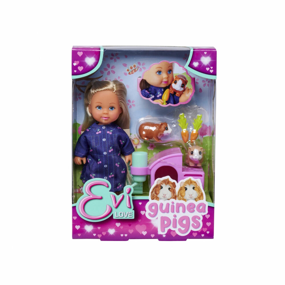 Simba Evi LOVE Guinea Pigs, doll, fashion doll, dressing doll, guinea pig, 105733636