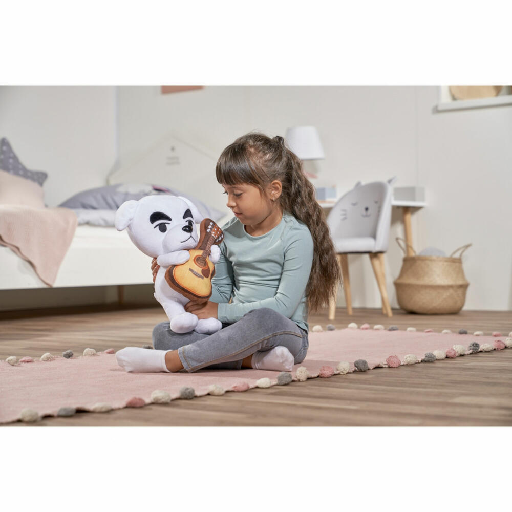 Simba Animal Crossing KK Slider, plush figure, plush toy, cuddly toy, stuffed toy, 40 cm, 109231007
